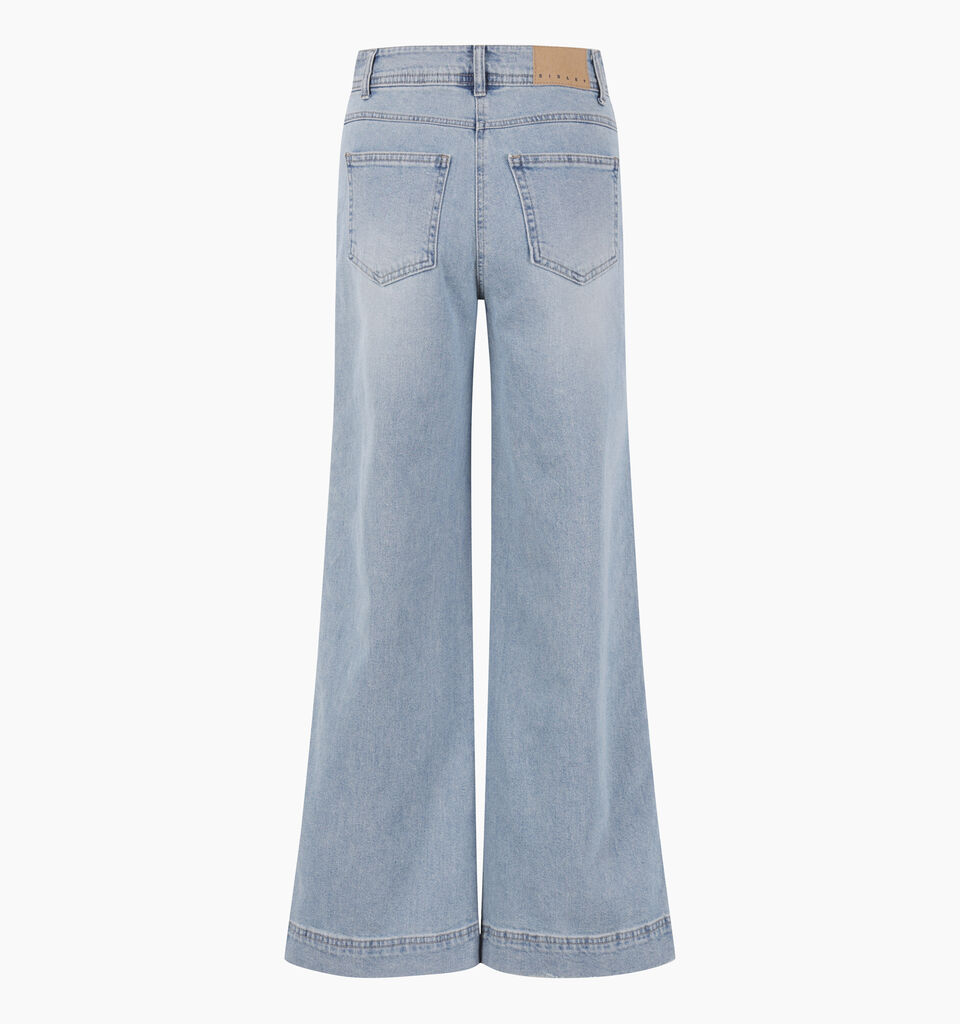 Light blue A-line jeans - Palazzo - Light Blue | Sisley K image number 2